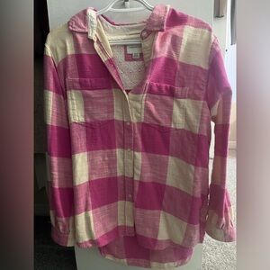 American Eagle flannel button down